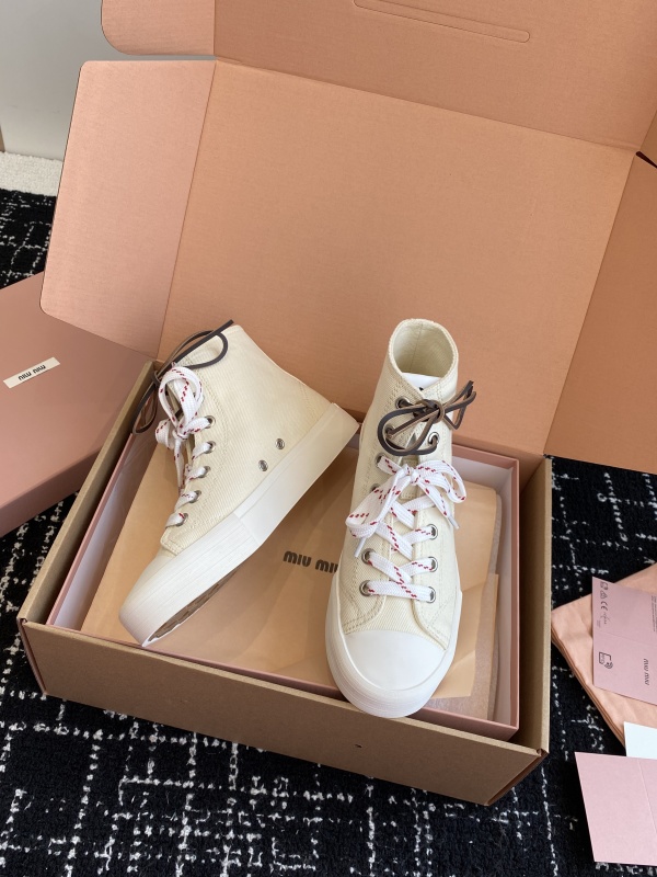 MiuMiu Canvas Shoes