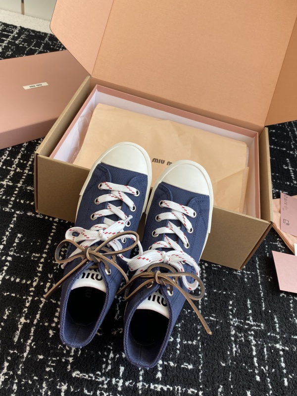 MiuMiu Canvas Shoes