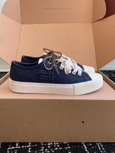 MiuMiu Canvas Shoes
