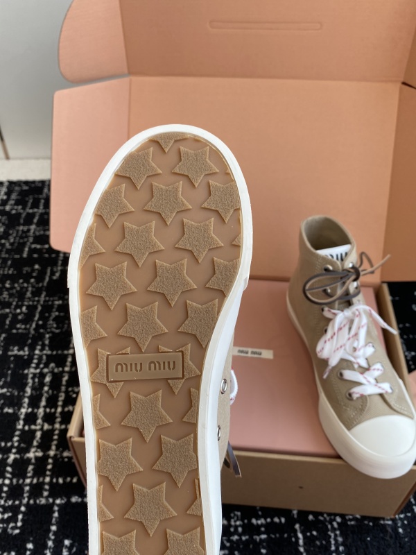 MiuMiu Canvas Shoes