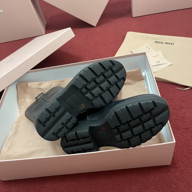 Miu Miu Leather Boots