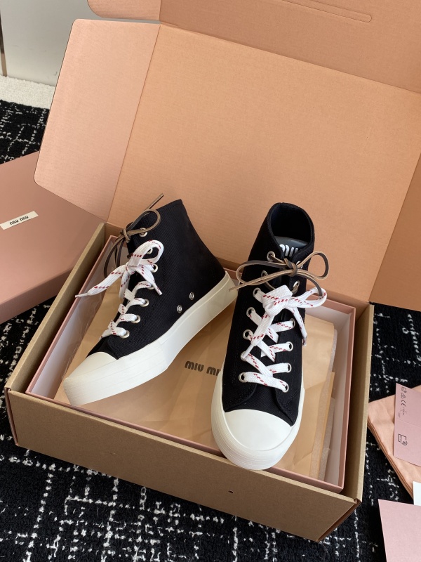 MiuMiu Canvas Shoes
