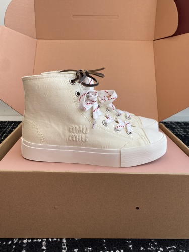 MiuMiu Canvas Shoes