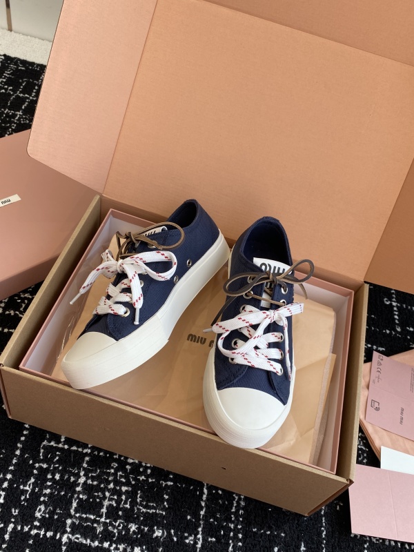 MiuMiu Canvas Shoes