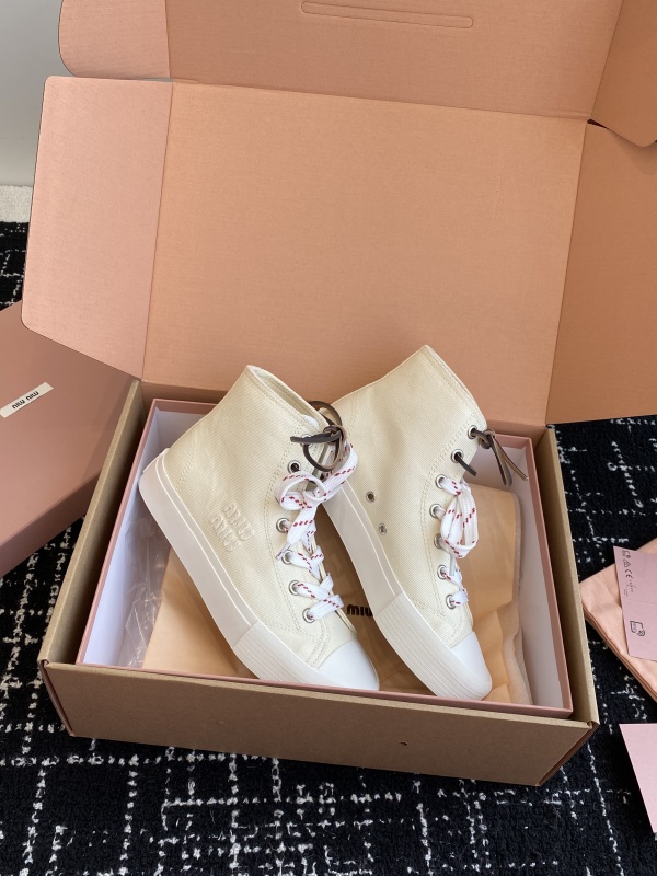MiuMiu Canvas Shoes