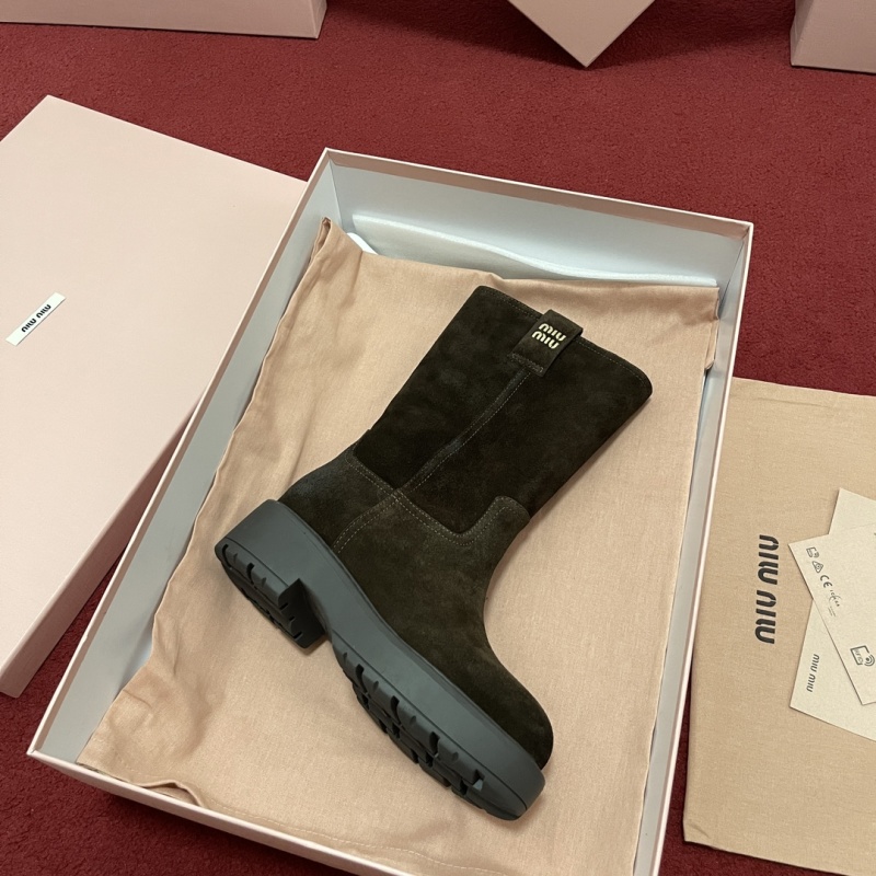 Miu Miu Work Boot