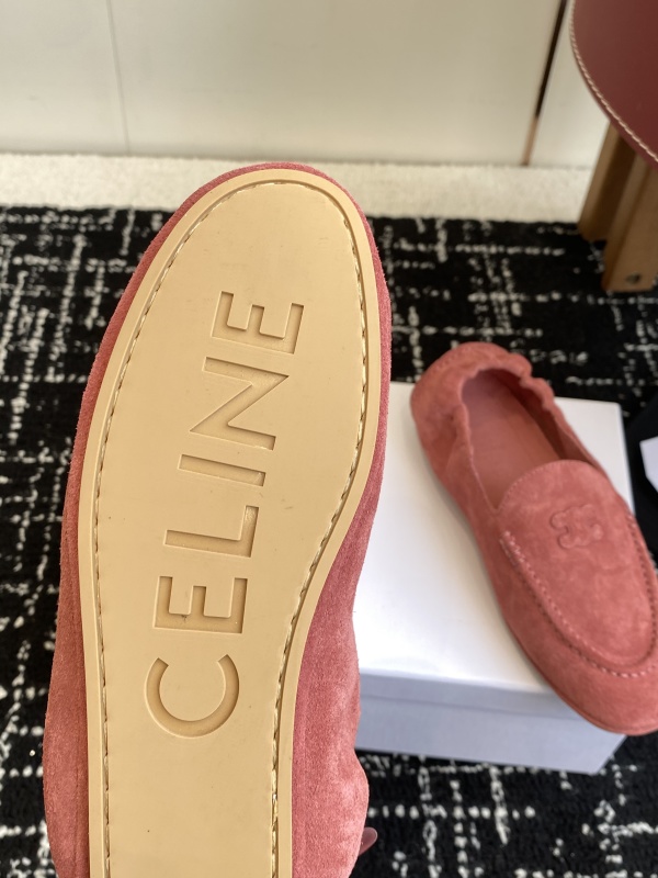 CELINE ADAM LOAFER IN SUEDE CALFSKIN
