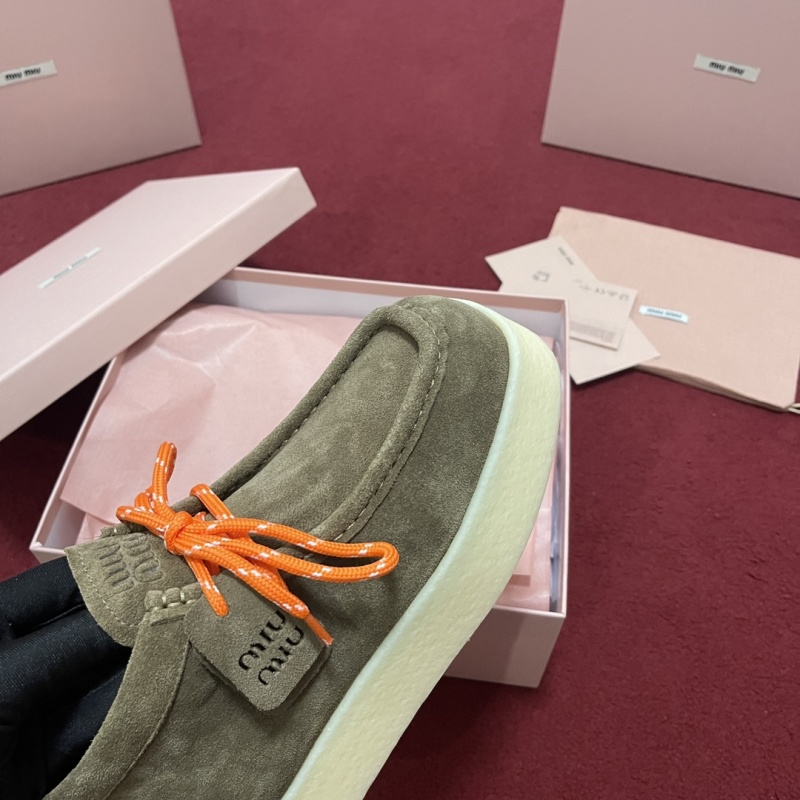 Miu Miu Suede Desert Boots