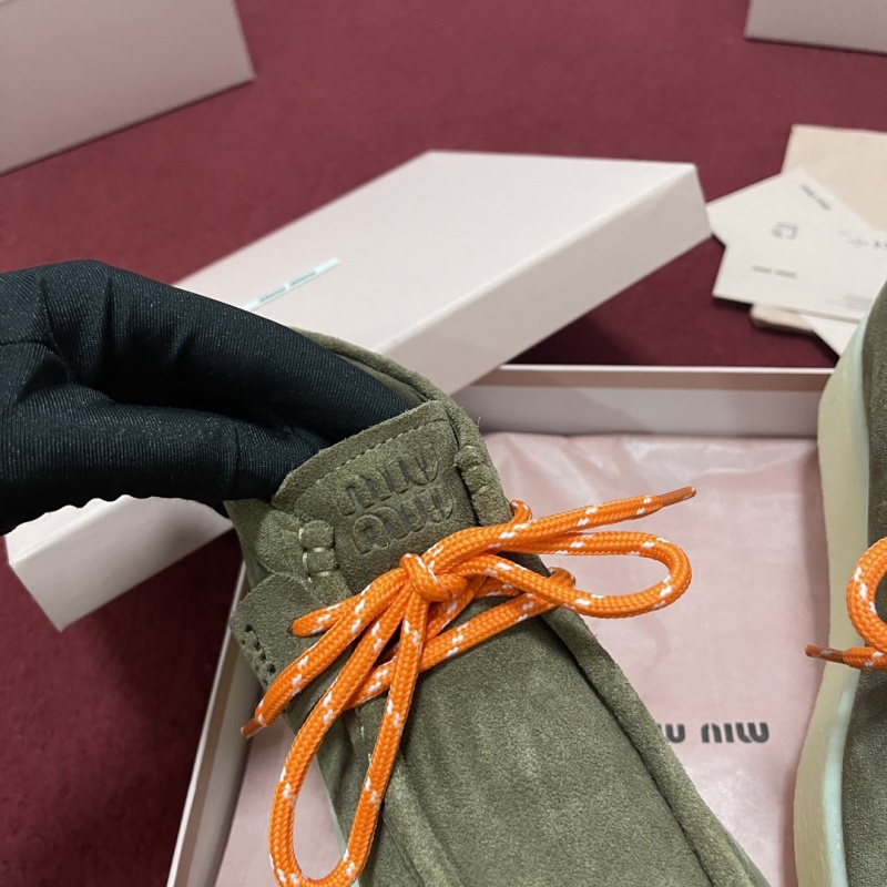 Miu Miu Suede Desert Boots