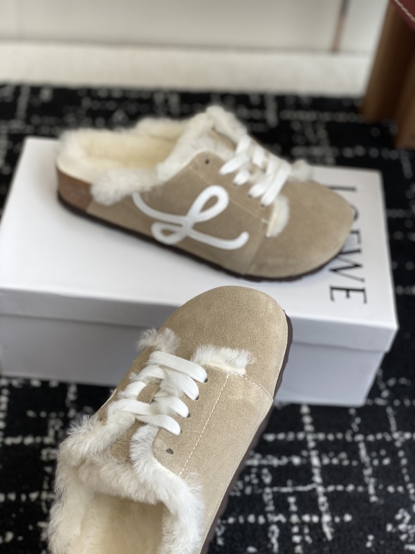 Loewe Wool Slippers