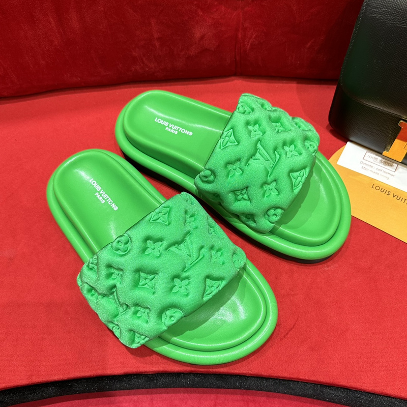 LV POOL PILLOW COMFORT MULE