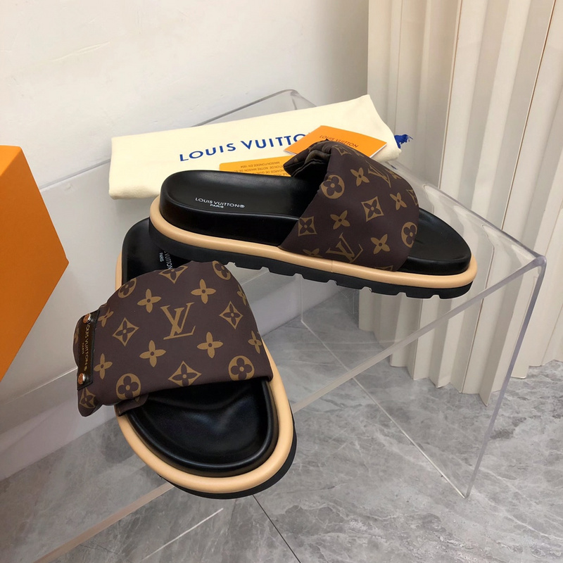 LV POOL PILLOW COMFORT MULE