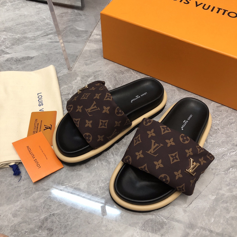 LV POOL PILLOW COMFORT MULE