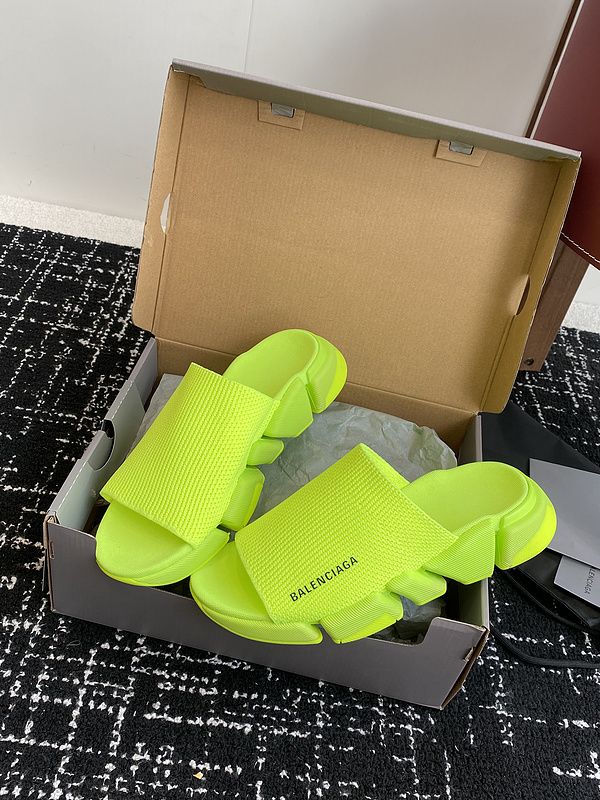 Balenciaga Speed 2.0 Recycled Knit Slide Sandals