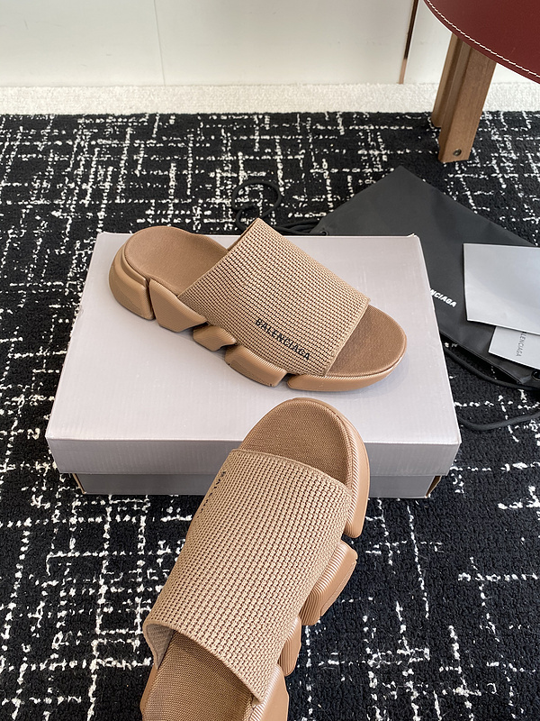 Balenciaga Speed 2.0 Recycled Knit Slide Sandals