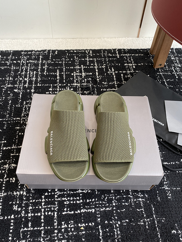 Balenciaga Speed 2.0 Recycled Knit Slide Sandals