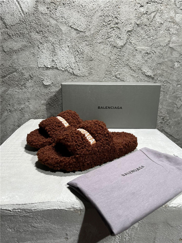Balenciaga wool Slippers