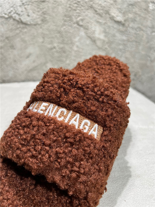Balenciaga wool Slippers