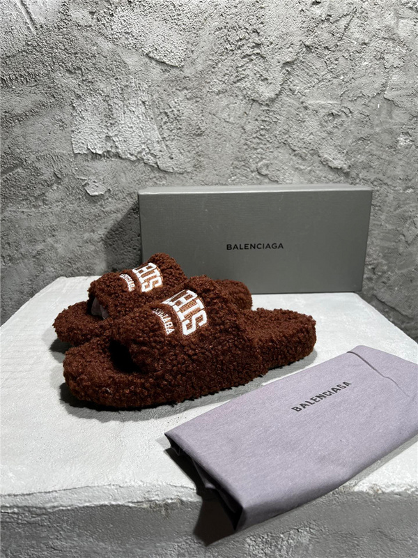 Balenciaga wool Slippers