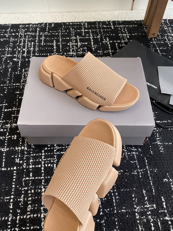 Balenciaga Speed 2.0 Recycled Knit Slide Sandals