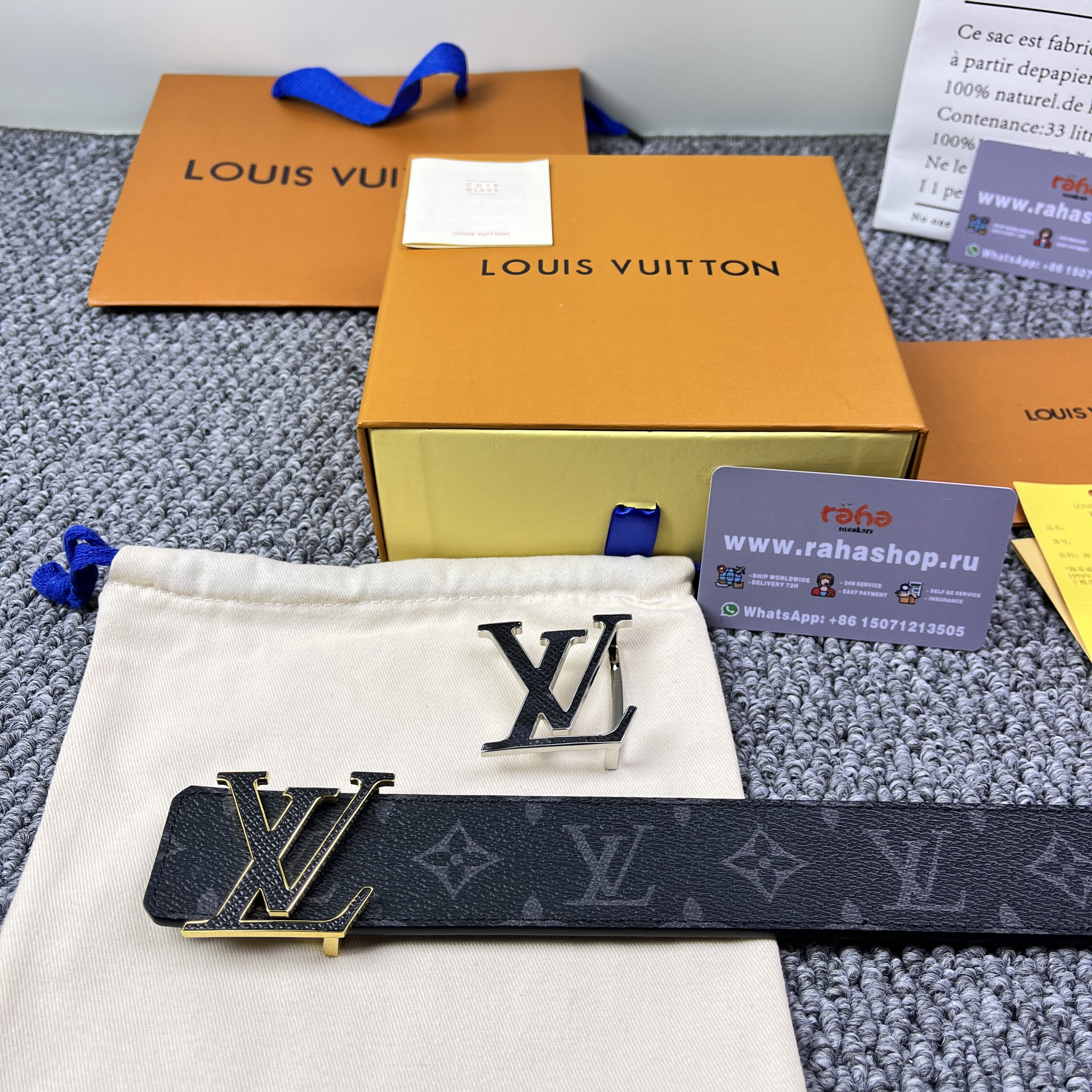 LV Initiales 40mm Reversible Belt