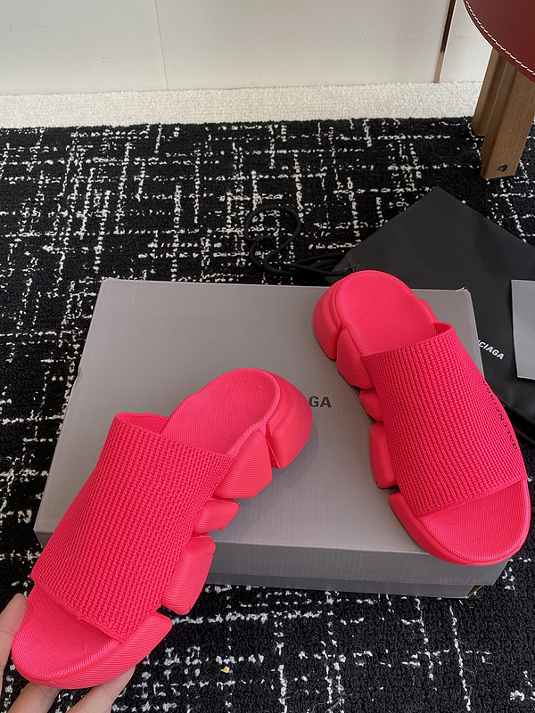Balenciaga Speed 2.0 Recycled Knit Slide Sandals
