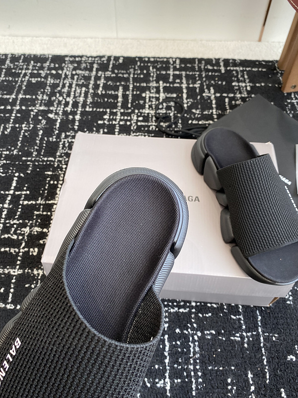 Balenciaga Speed 2.0 Recycled Knit Slide Sandals