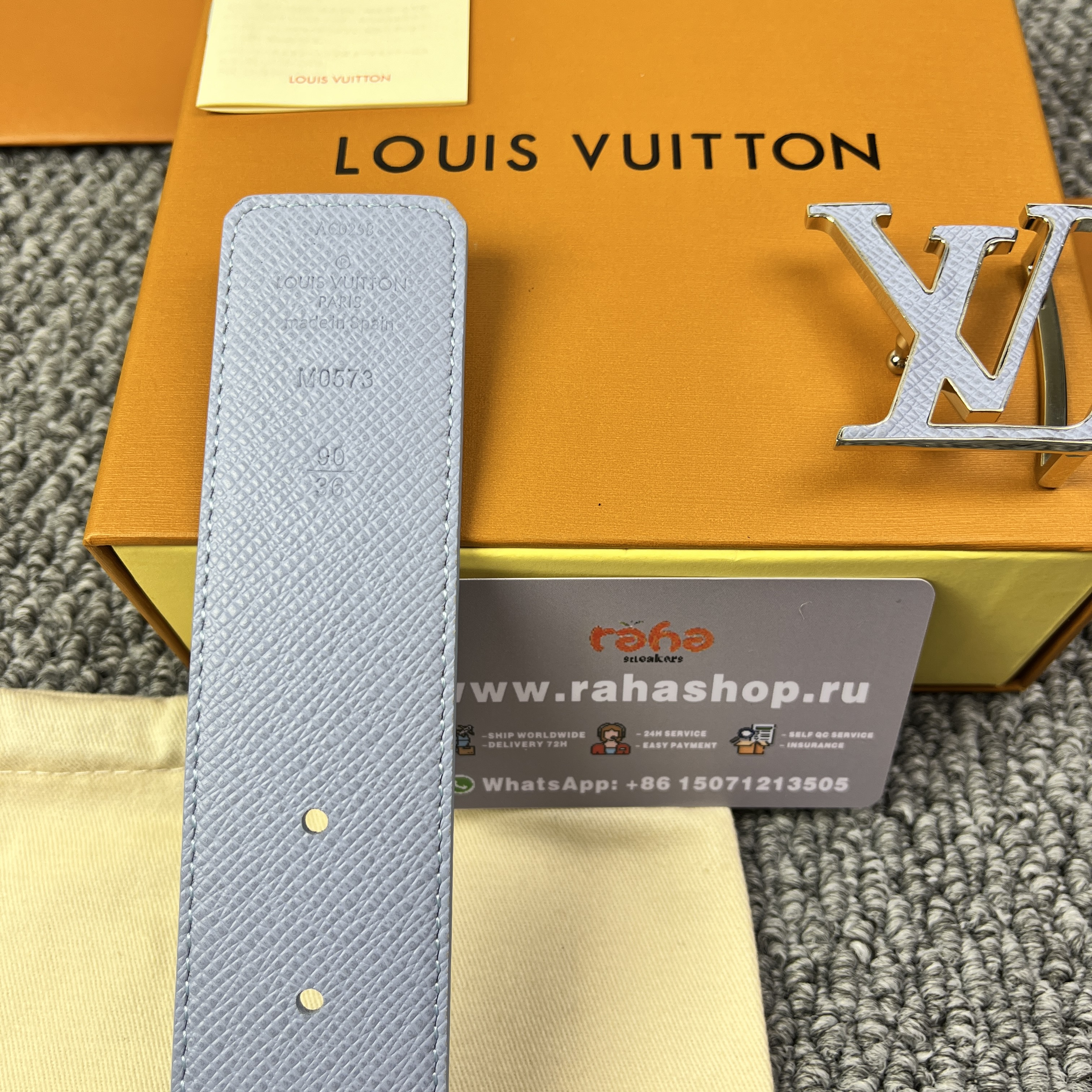 LV Initiales 40mm Reversible Belt