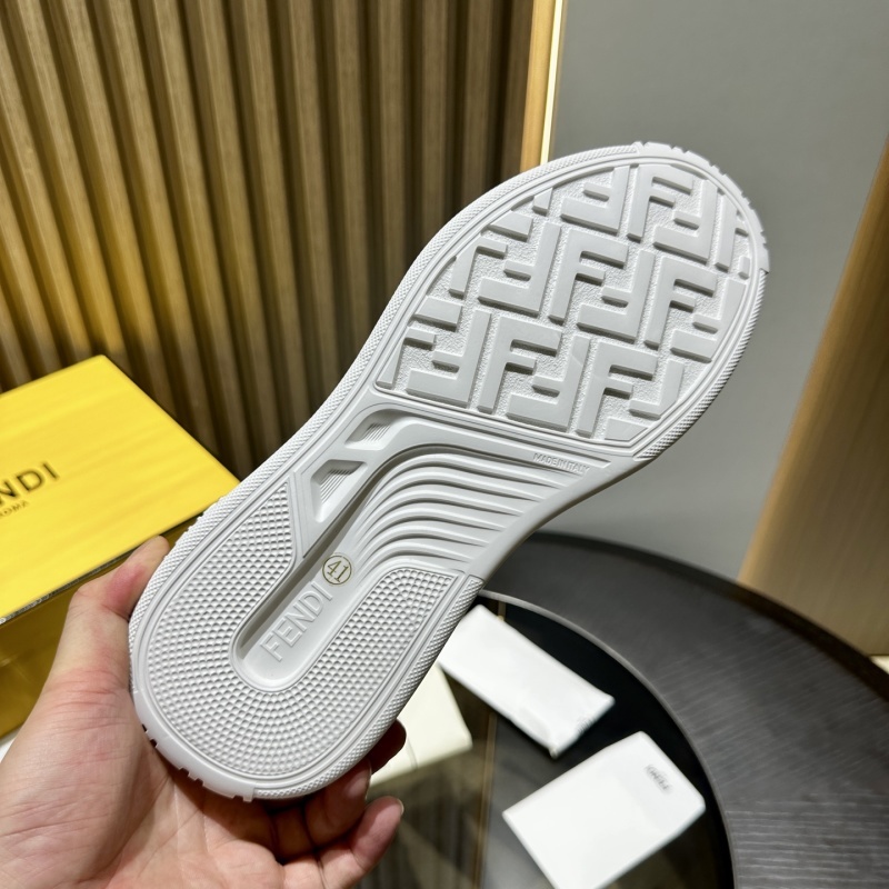 Fendi Force Sneakers  White