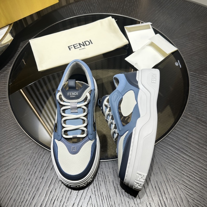 Fendi Force sneakers Leather Blue