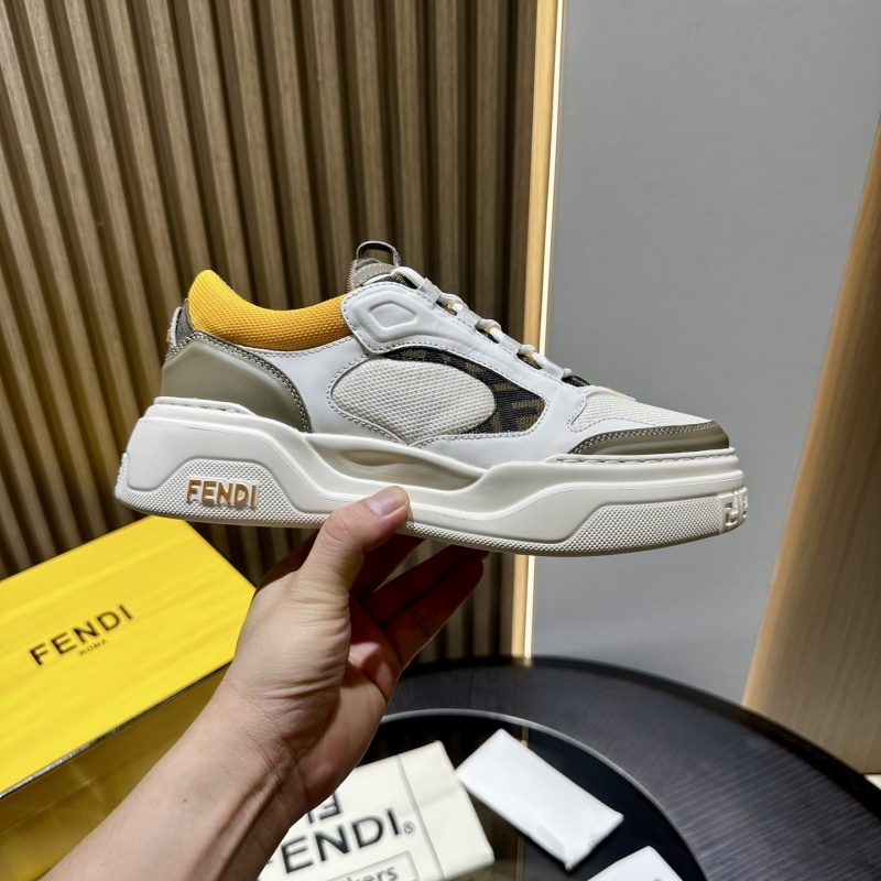 Fendi Force sneakers Leather Brown