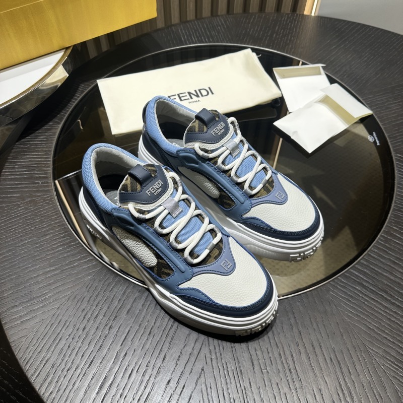 Fendi Force sneakers Leather Blue