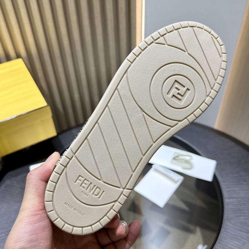 Fendi Match Platform Sneakers