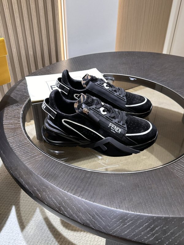 Fendi Flow Black Sneakers