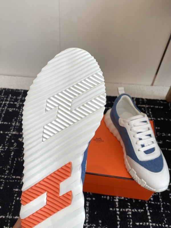 Hermes Bouncing Leather Trainers
