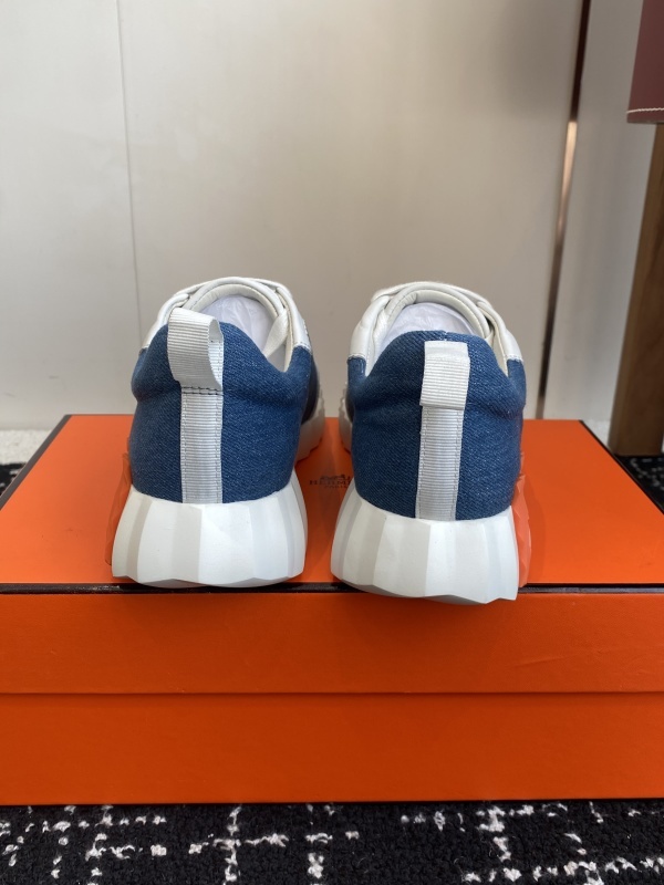 Hermes Bouncing Leather Trainers