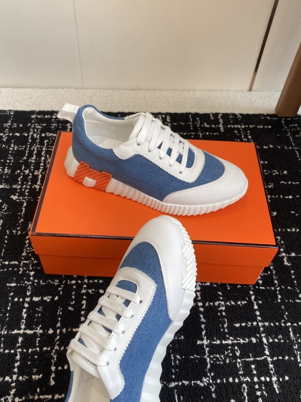 Hermes Bouncing Leather Trainers