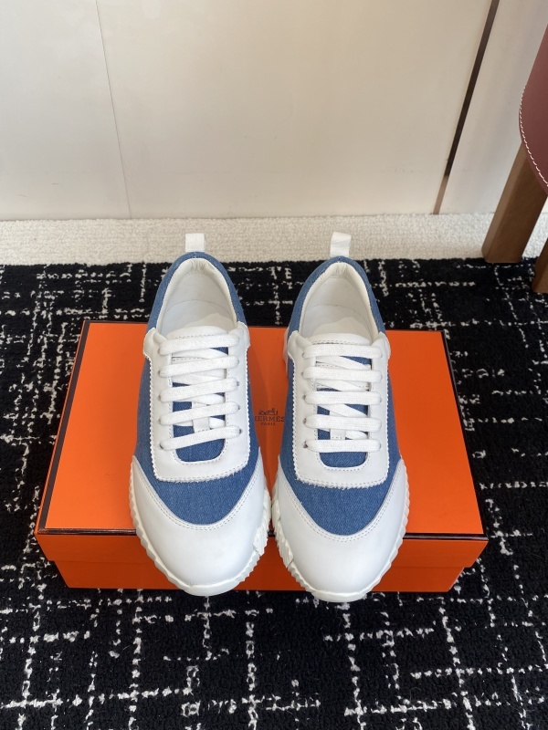 Hermes Bouncing Leather Trainers