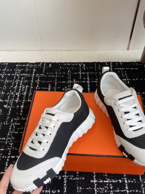 Hermes Bouncing Leather Trainers