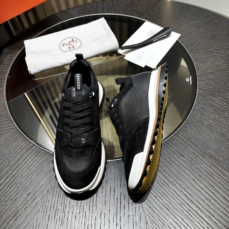 Hermes Leader Sneaker  Black