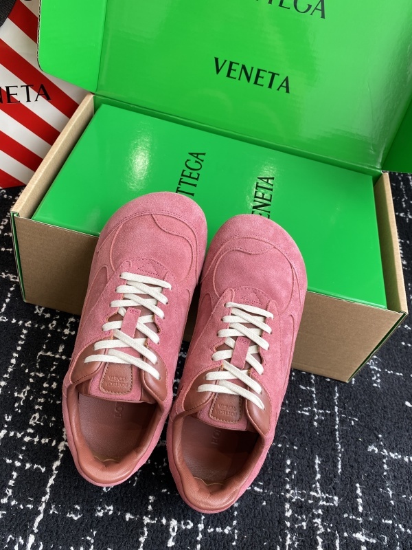 Bottega Veneta Orbit Flash Leather-trimmed Suede Sneakers