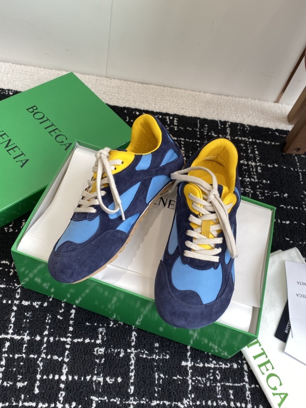 Bottega Veneta Orbit Flash Suede-trimmed Sneakers