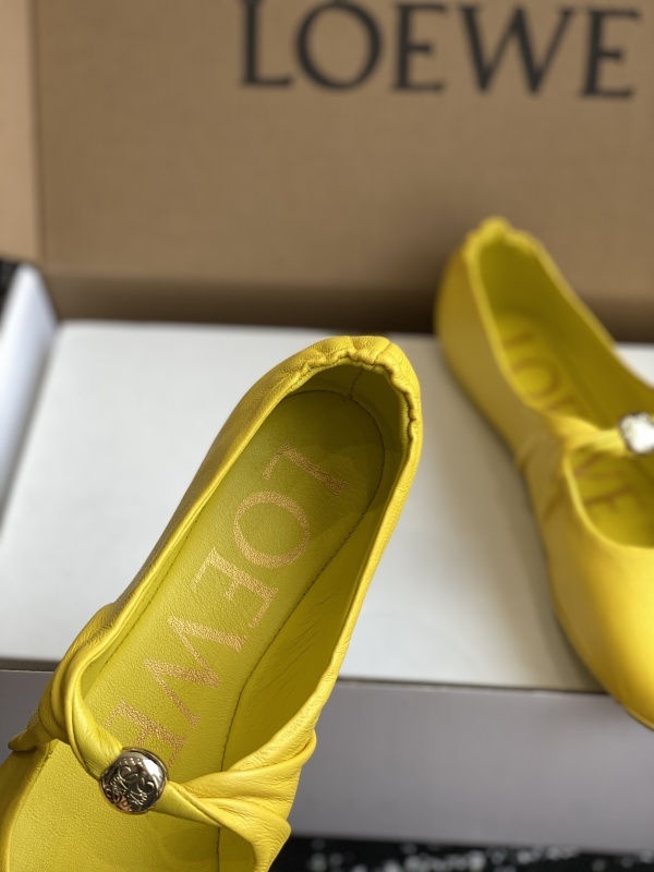 Loewe Pebble Ballerinas