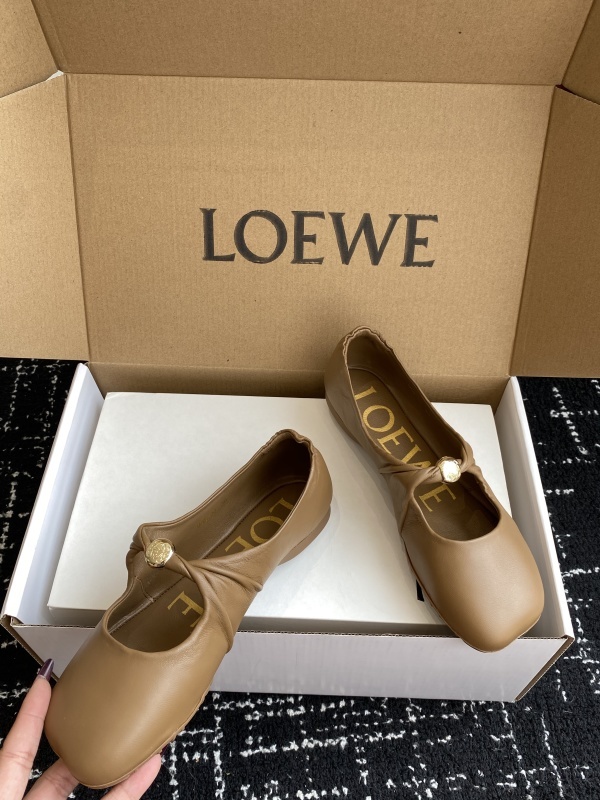 Loewe Pebble Ballerinas