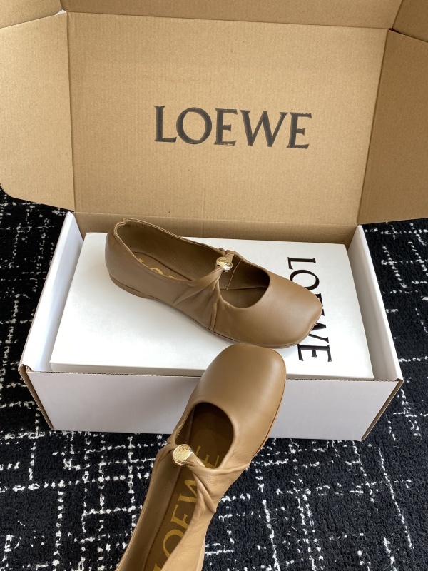 Loewe Pebble Ballerinas