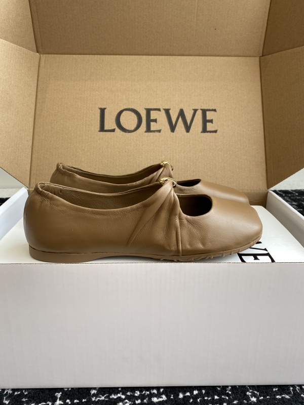 Loewe Pebble Ballerinas