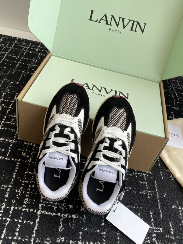 Lanvin Jla Mesh Sneakers