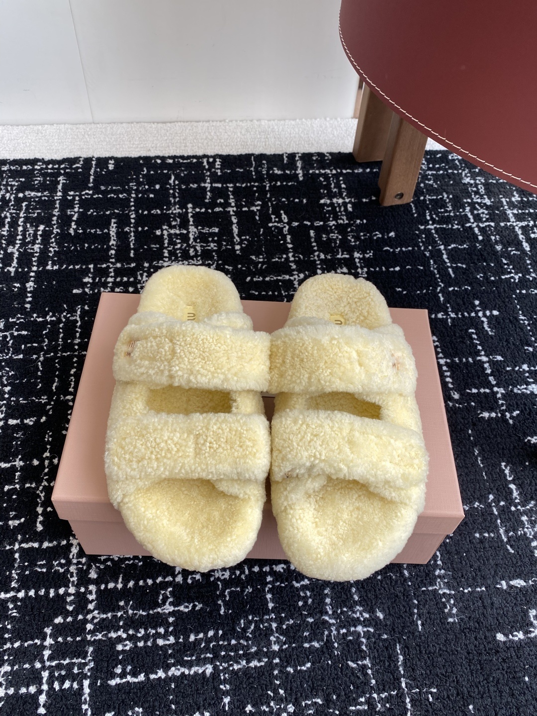 Miu Miu Wool Slippers