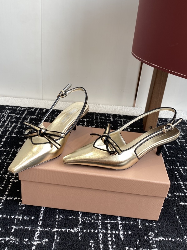 Miu Miu Patent Leather High Heel Pumps Shoes